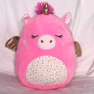 Pink Unicorn Squishmallow